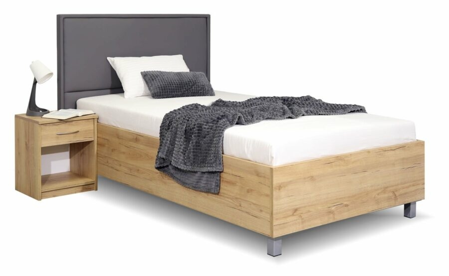 Čalouněná postel s úložným prostorem LA FINESA