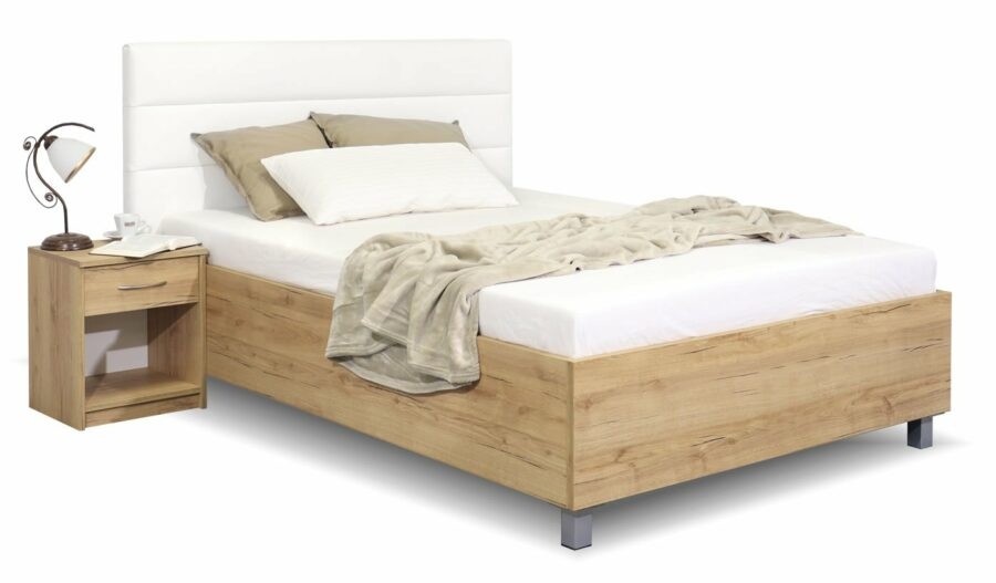 Čalouněná postel s úložným prostorem LA FUTURA